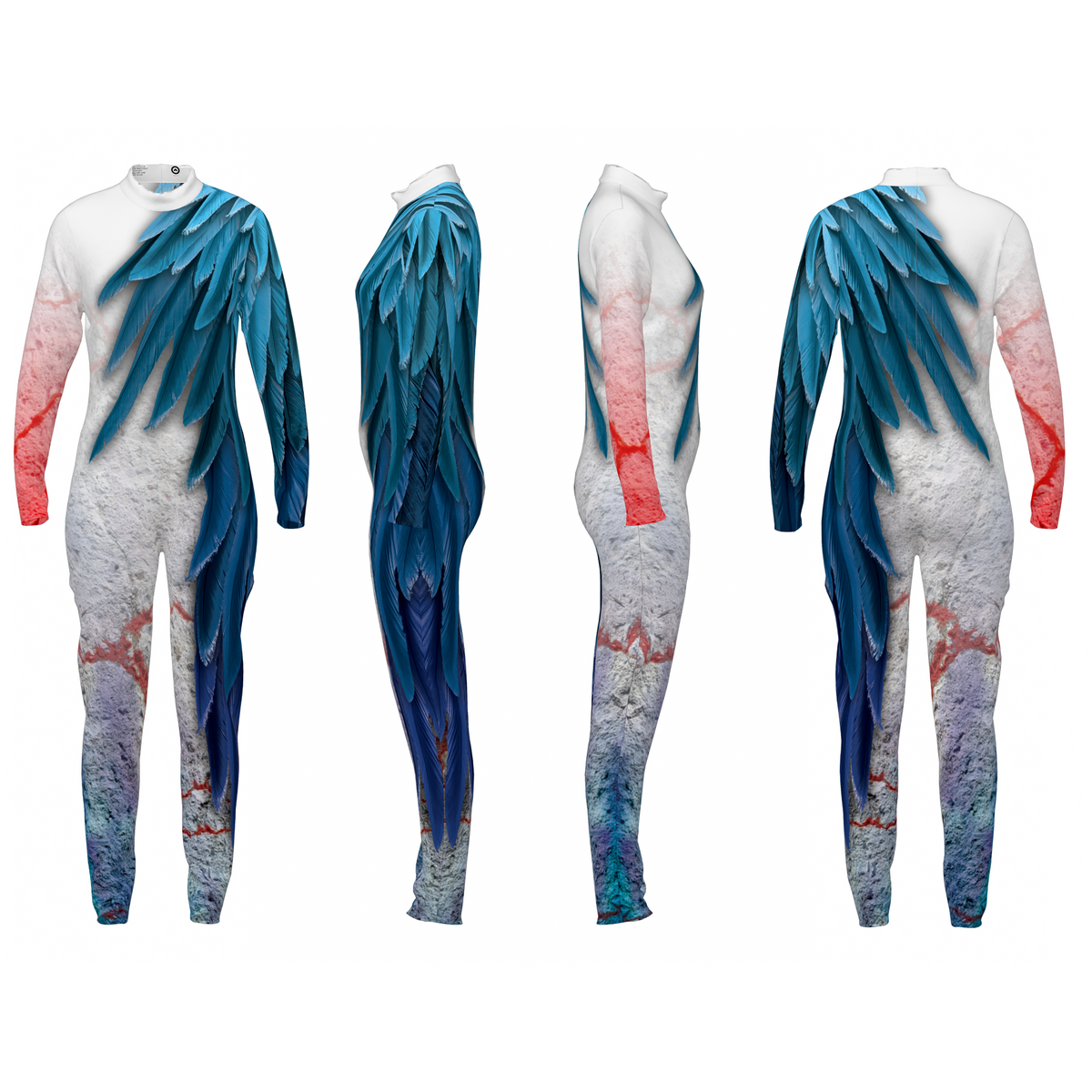 BIRDS OF A FEATHER UNITARD - DIGITAL PRINT UNIFORM