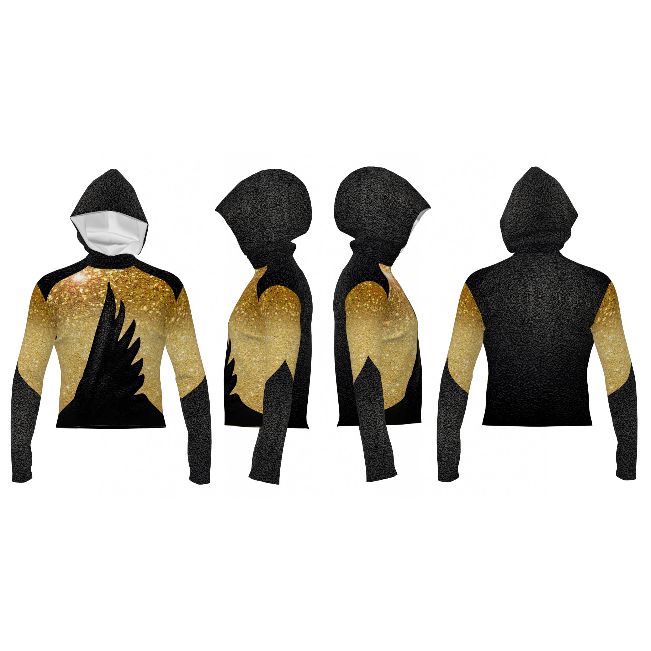 DIGITAL PRINT UNIFORM - Dying of the Light Top with Hood