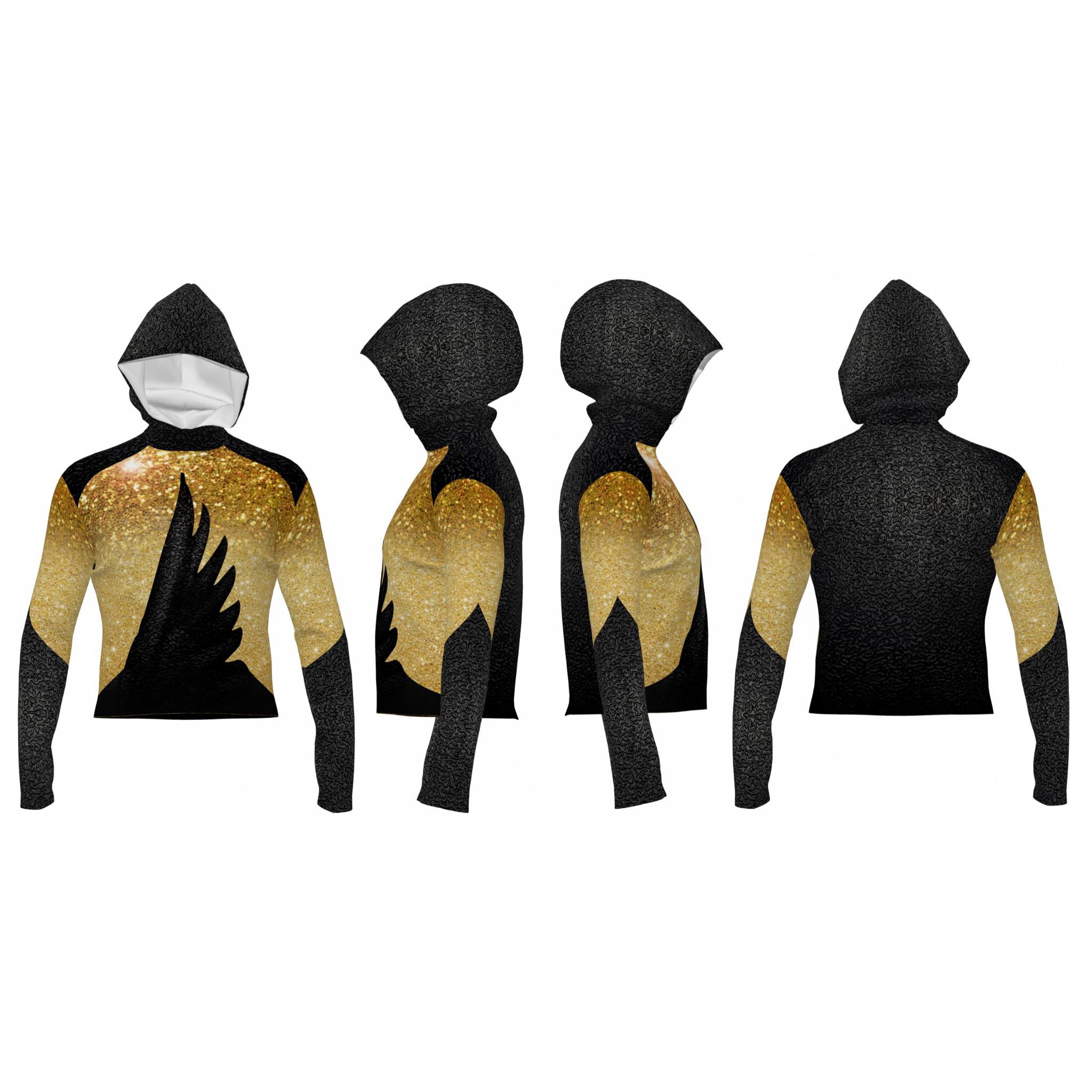 DIGITAL PRINT UNIFORM - Dying of the Light Top with Hood