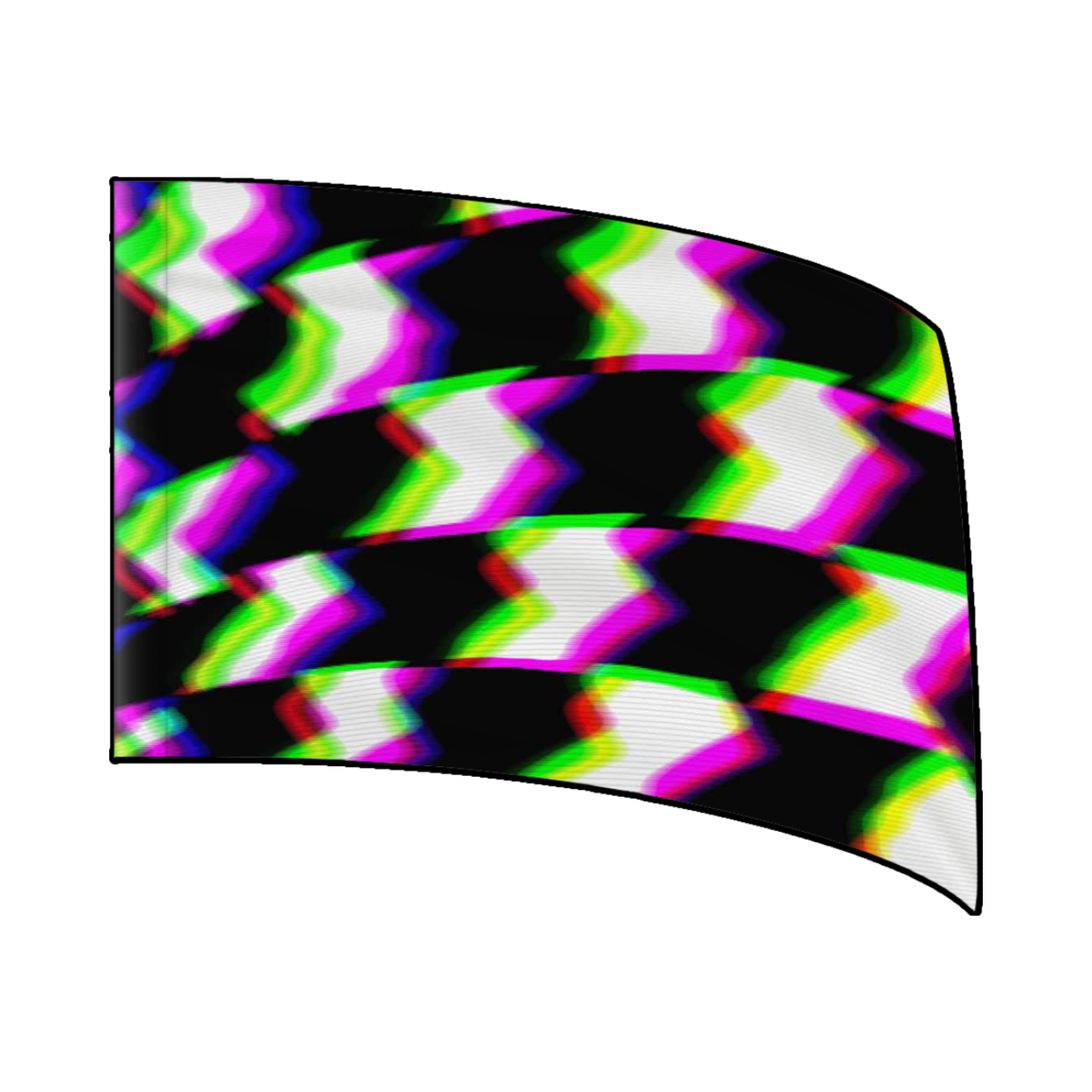 Glitch - Standard Flag 3