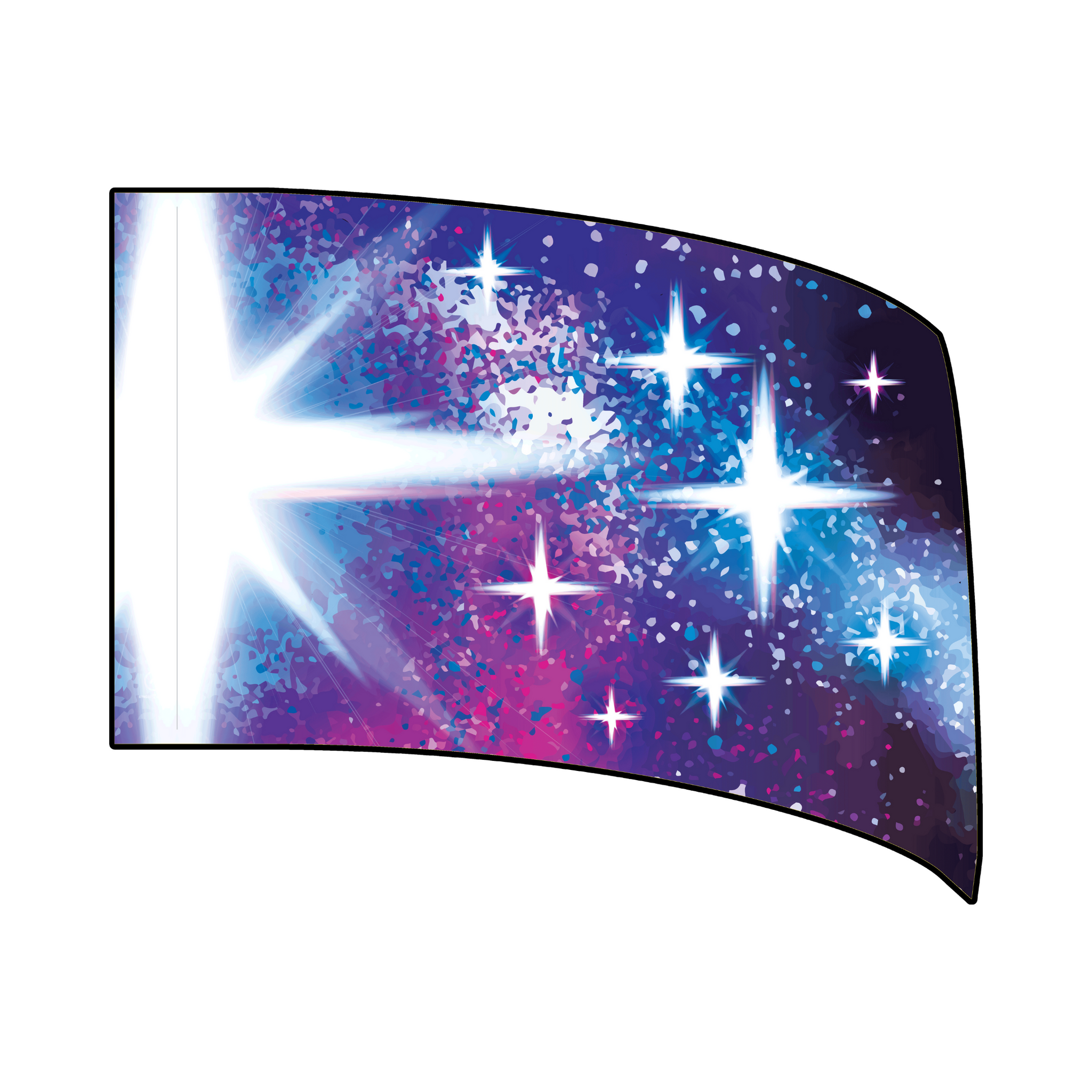 Diamonds In The Sky - Standard Flag 2