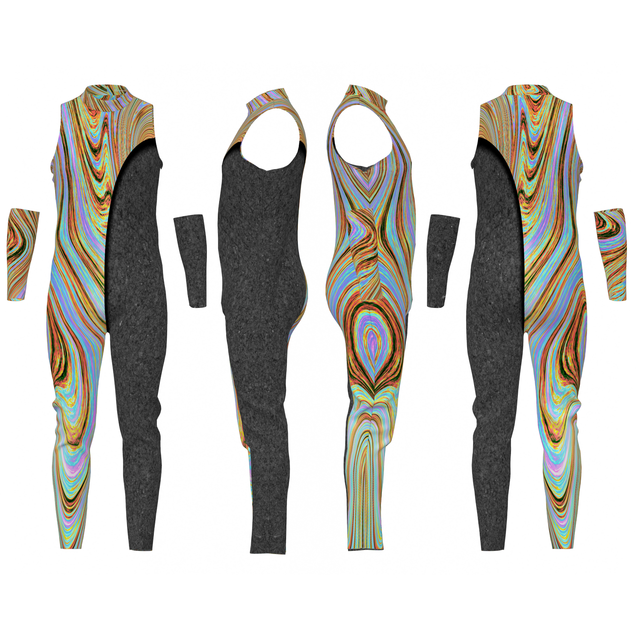 DIGITAL PRINT UNIFORM - Let It Flow Unitard