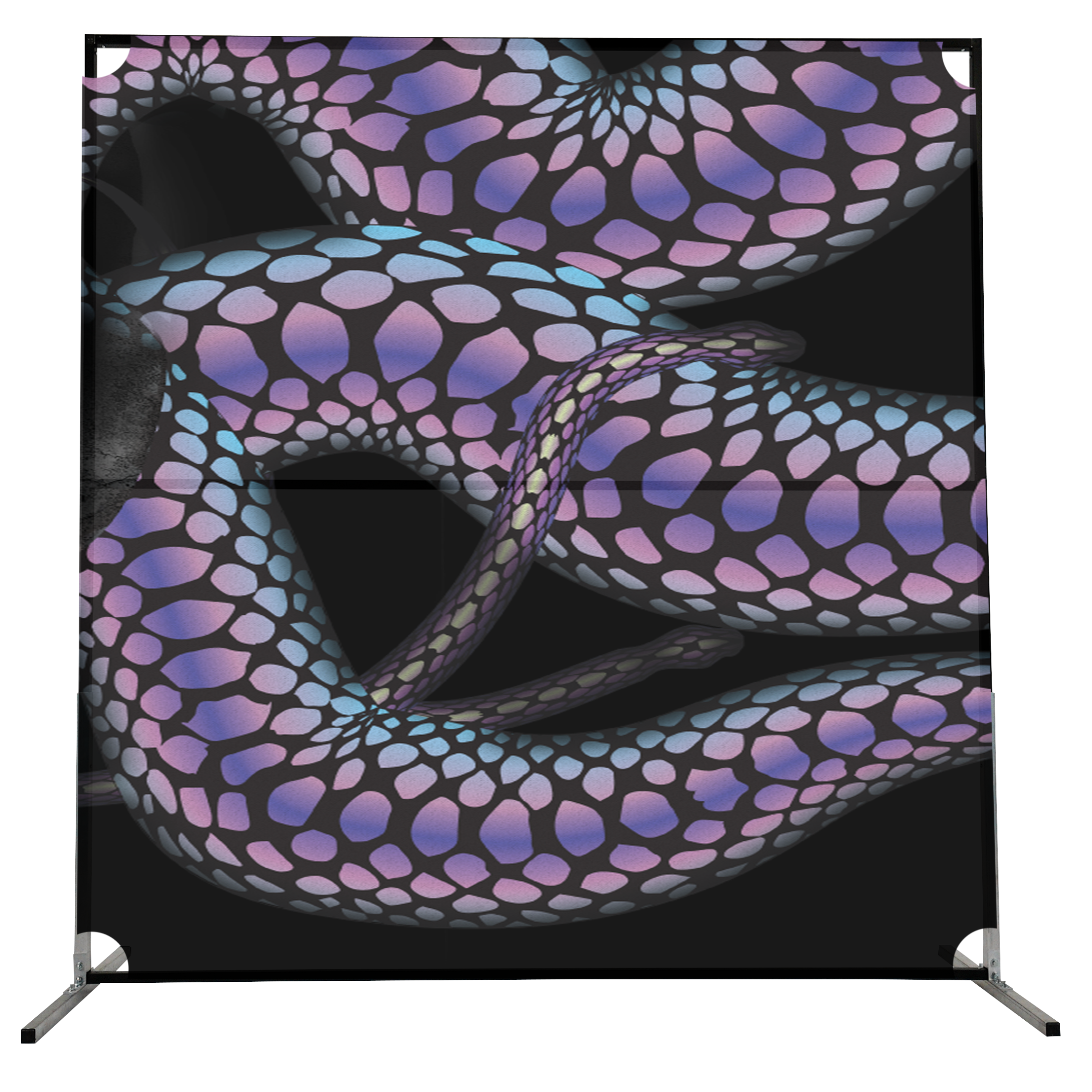 Slither and Stone - Backdrop Prop Graphic