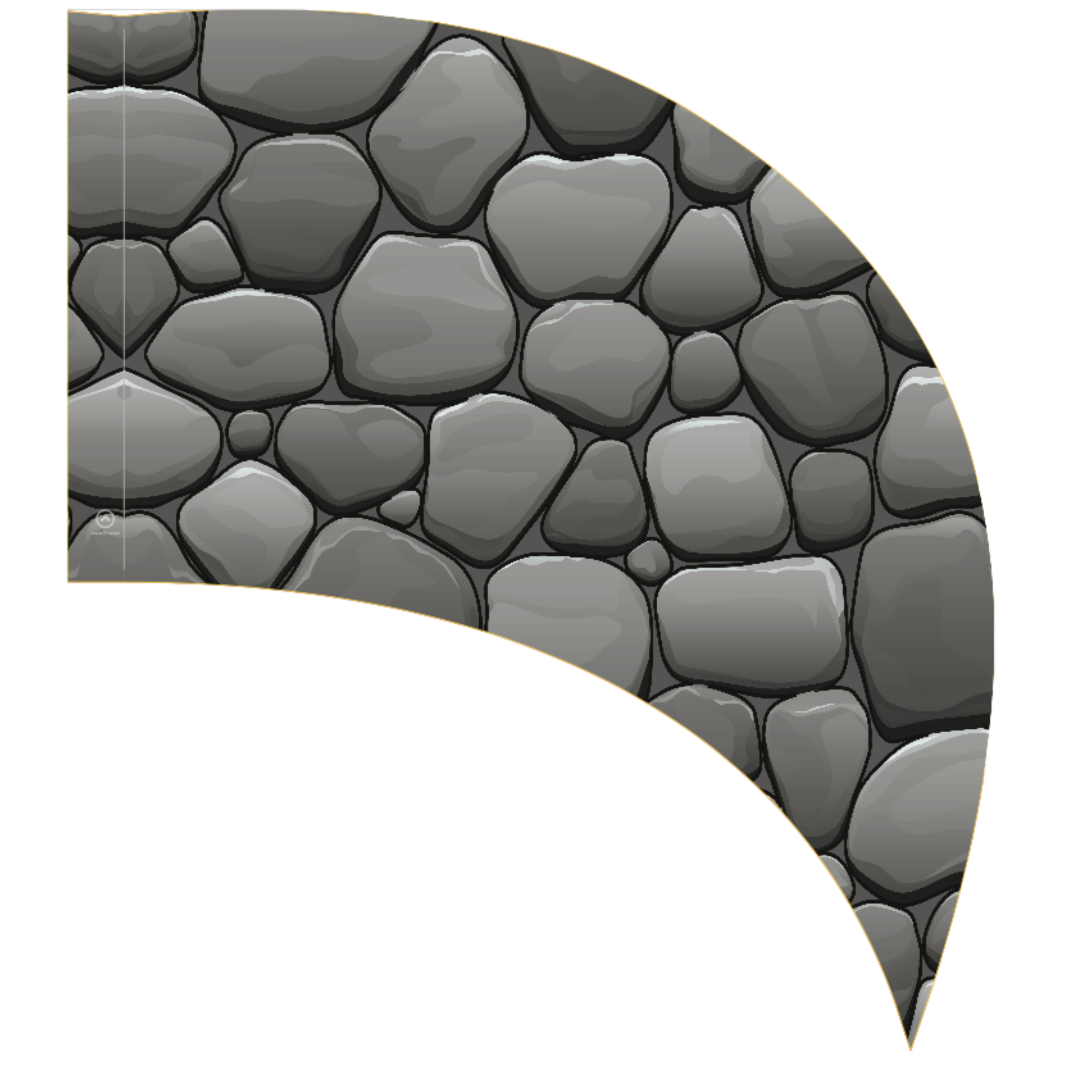 The Sword and The Stone - Teardrop Flag 2