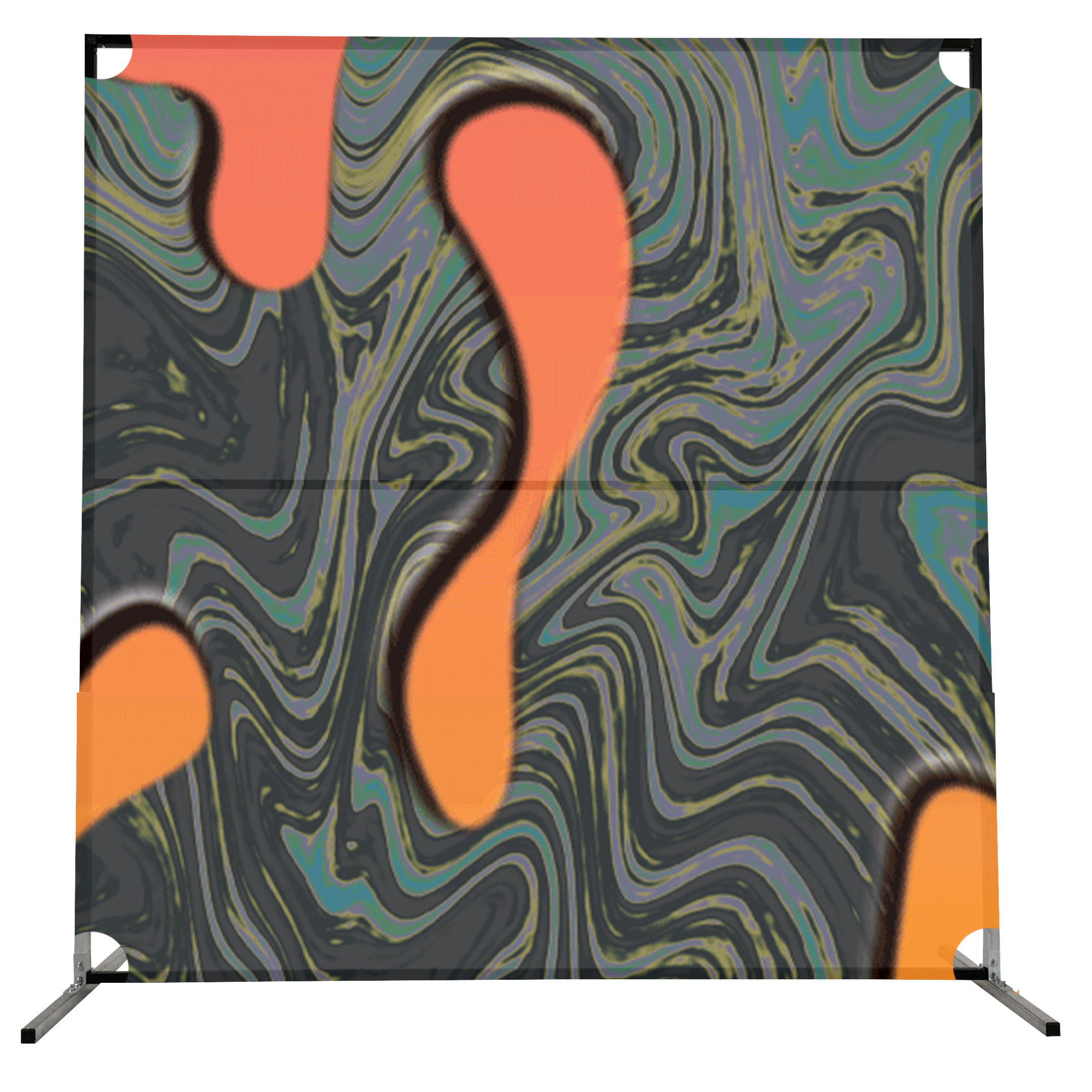 Let It Flow - Backdrop Prop Graphic