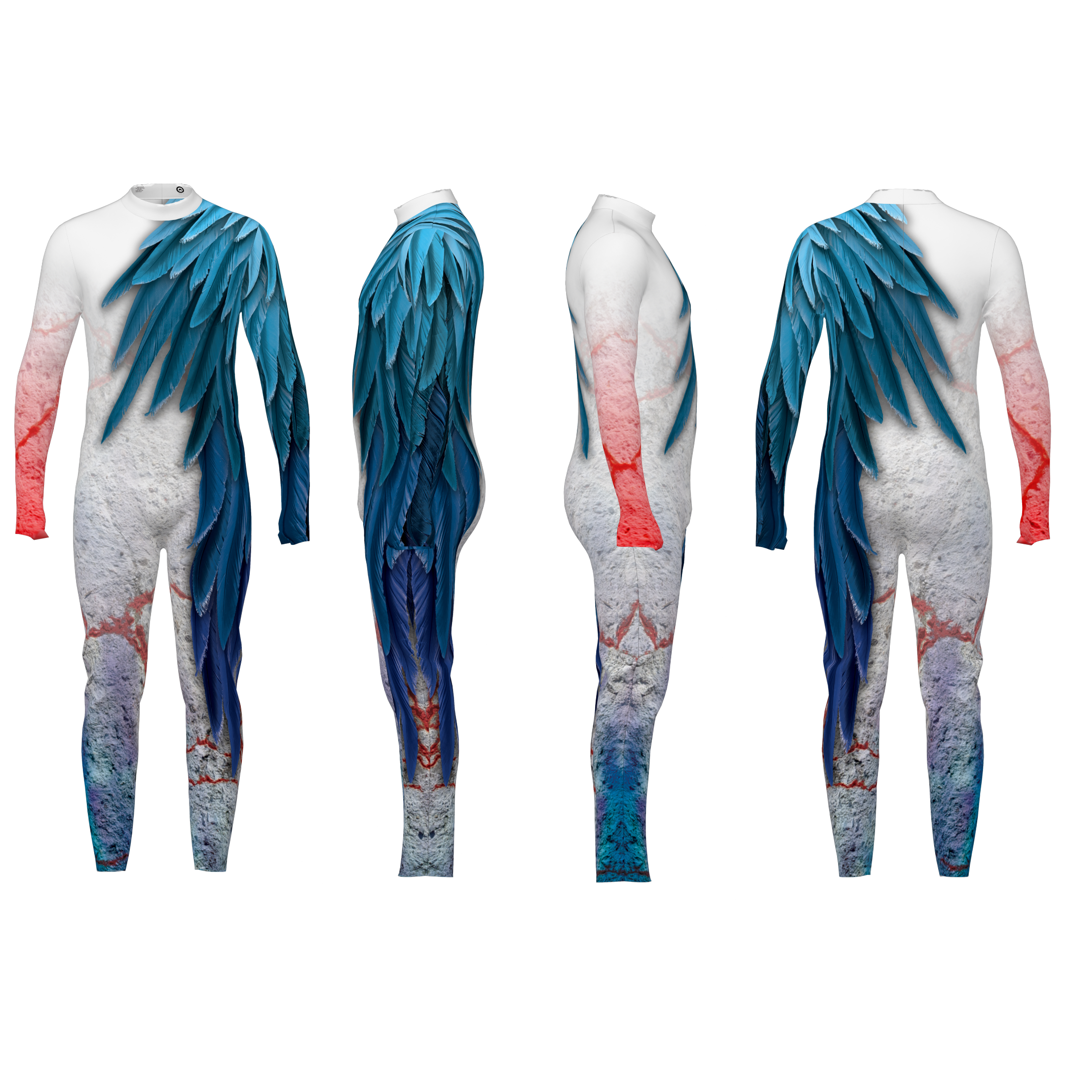 BIRDS OF A FEATHER UNITARD - DIGITAL PRINT UNIFORM