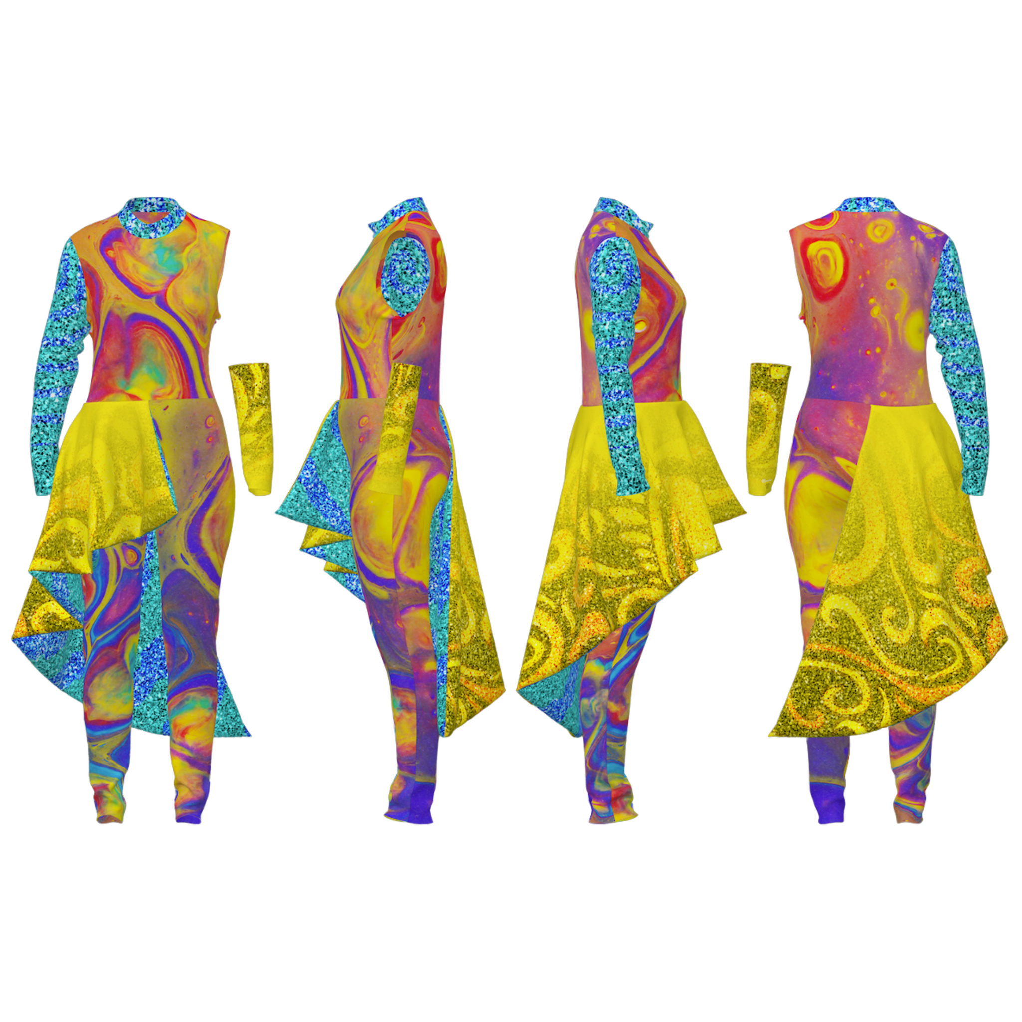 DIGITAL PRINT UNIFORM - Ringmaster Unitard