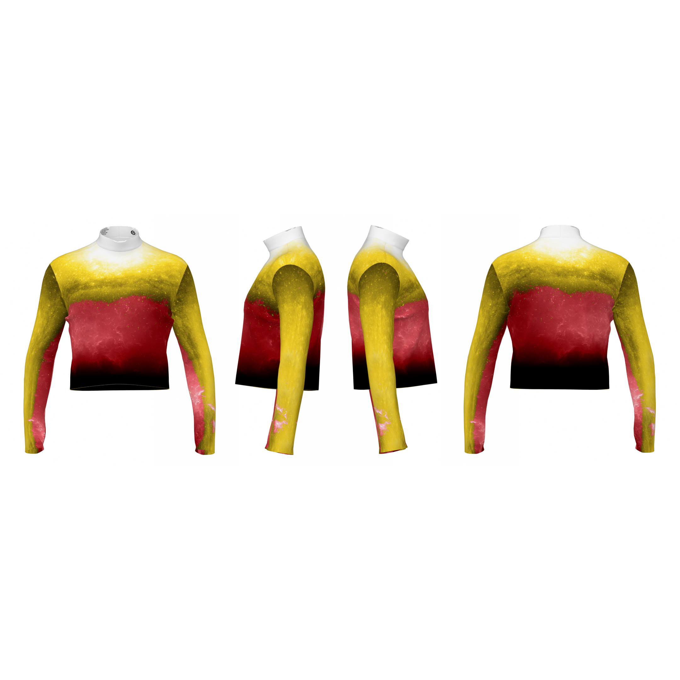 DIGITAL PRINT UNIFORM - Galactic Ombre Red