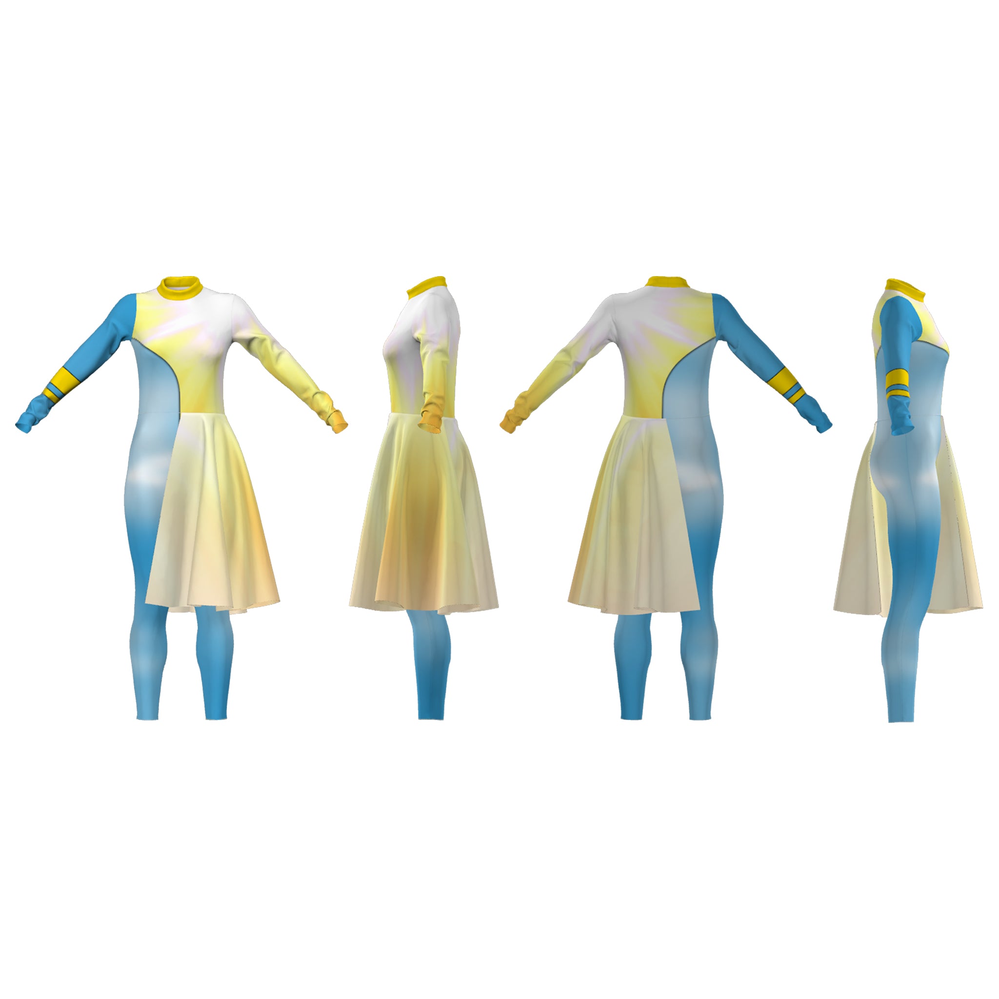 DIGITAL PRINT UNIFORM - Flight Unitard