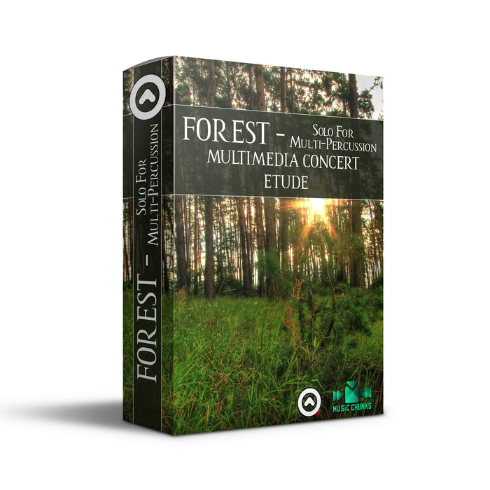 Forest - CONCERT ETUDE WITH TRACK AND CINEMA FOR MULTI-PERCUSSION