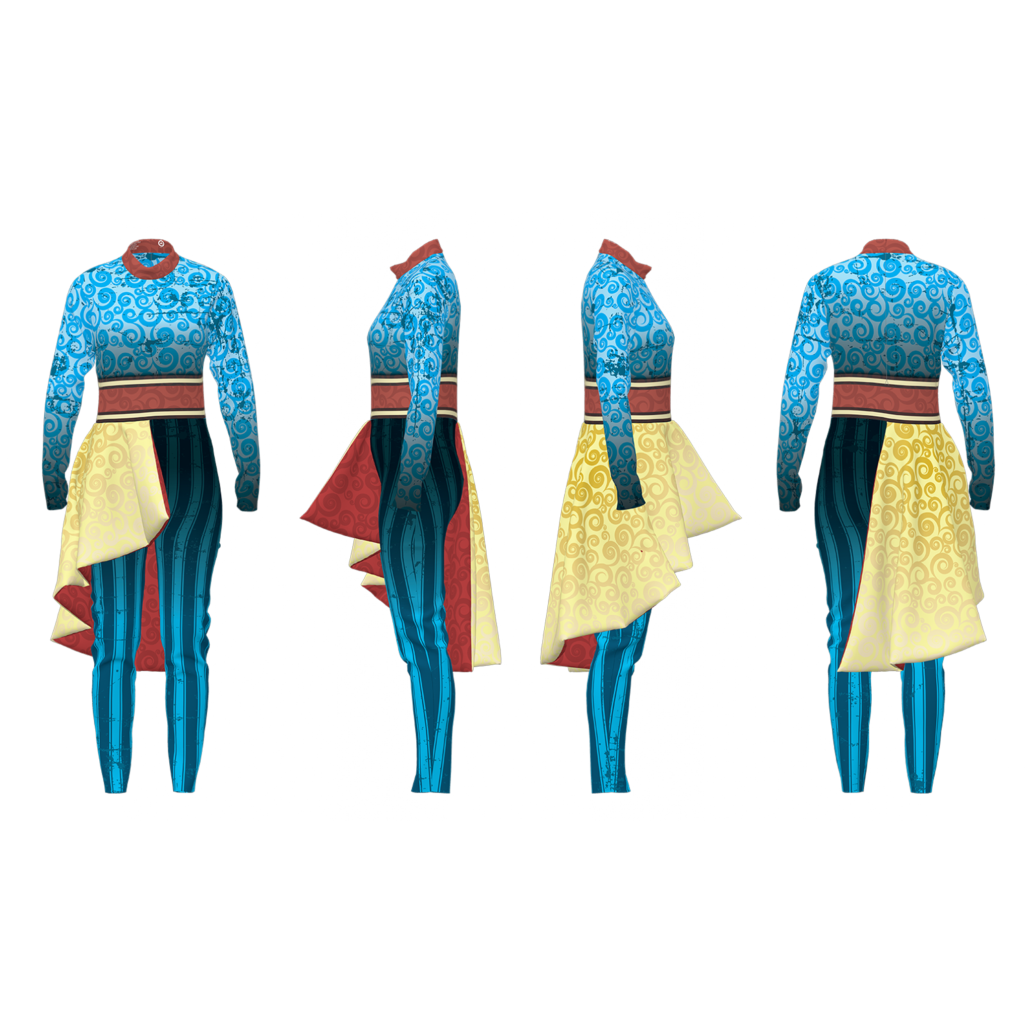 DIGITAL PRINT UNIFORM - Castaway Guard Unitard
