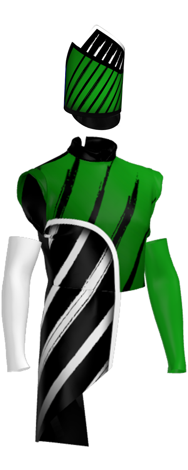 Shredded - EMERGENCE SERIES BAND UNIFORM – Synced Up Designs