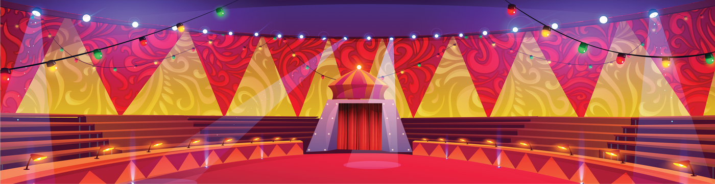 Ringmaster Backround Ringmaster - Backdrop Prop Graphic – Synced Up Designs