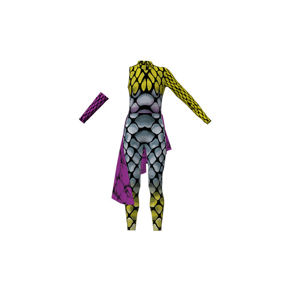 DIGITAL PRINT UNIFORM - Slither and Stone Unitard