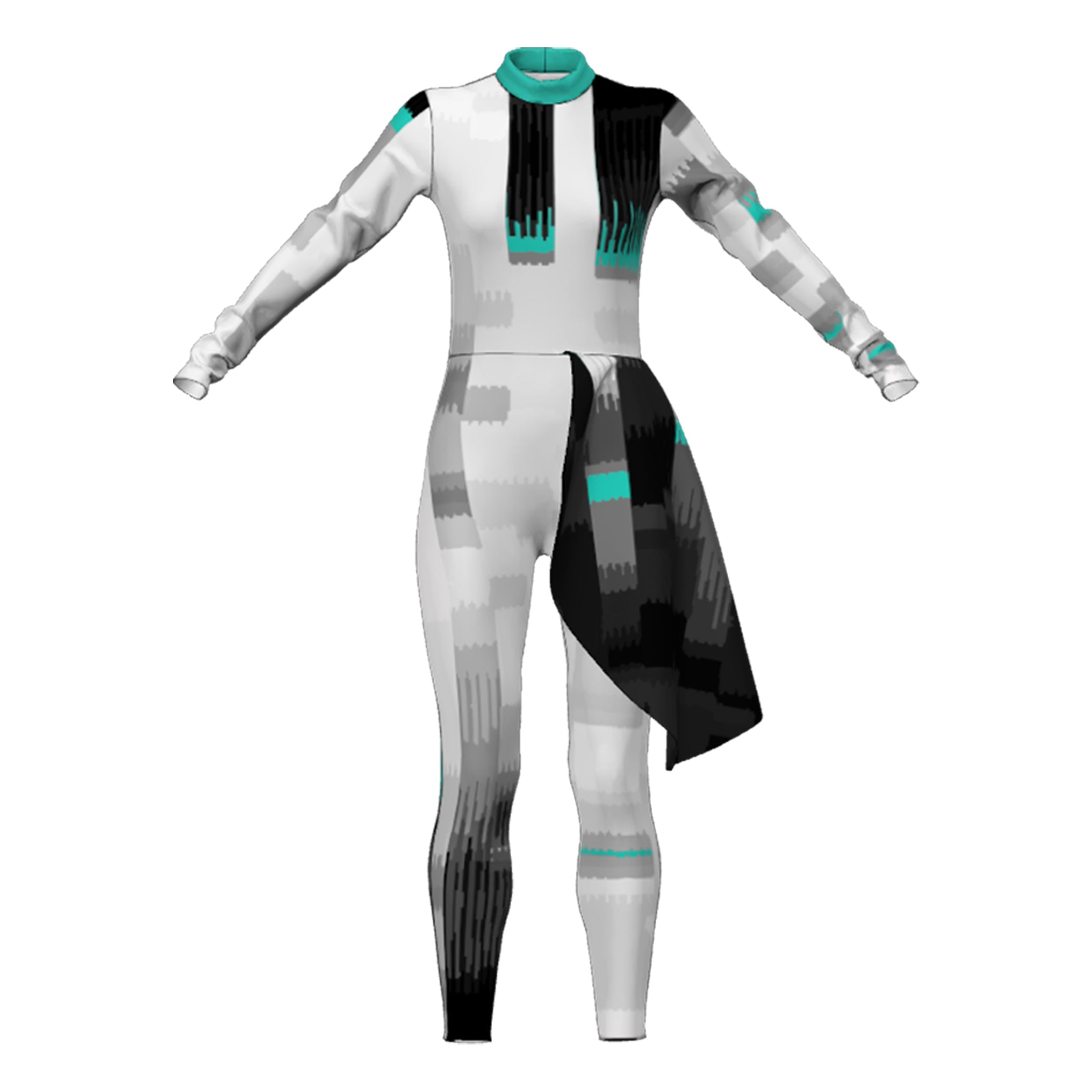 DIGITAL PRINT UNIFORM - Silence Unitard
