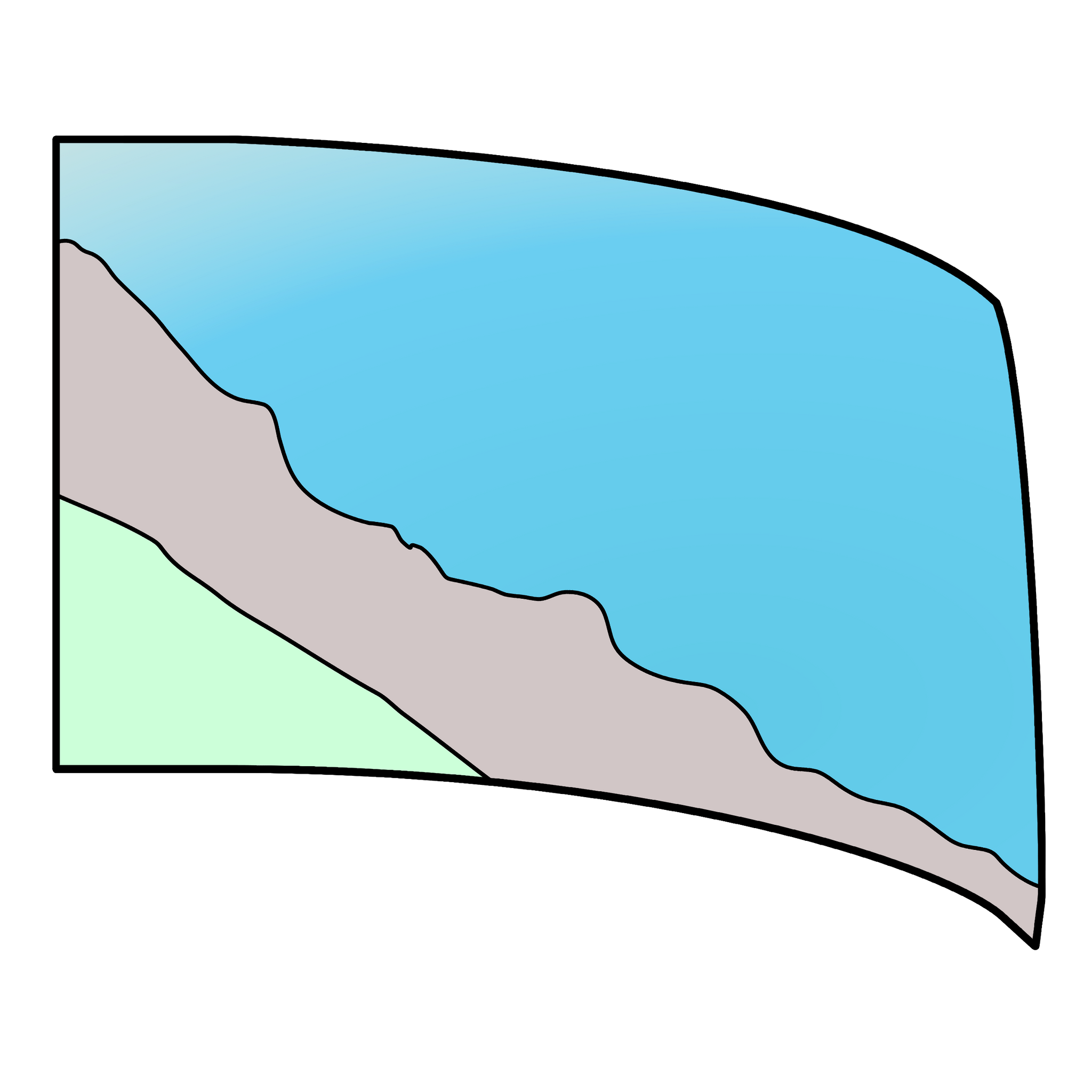 The Climb - Standard Flag 1