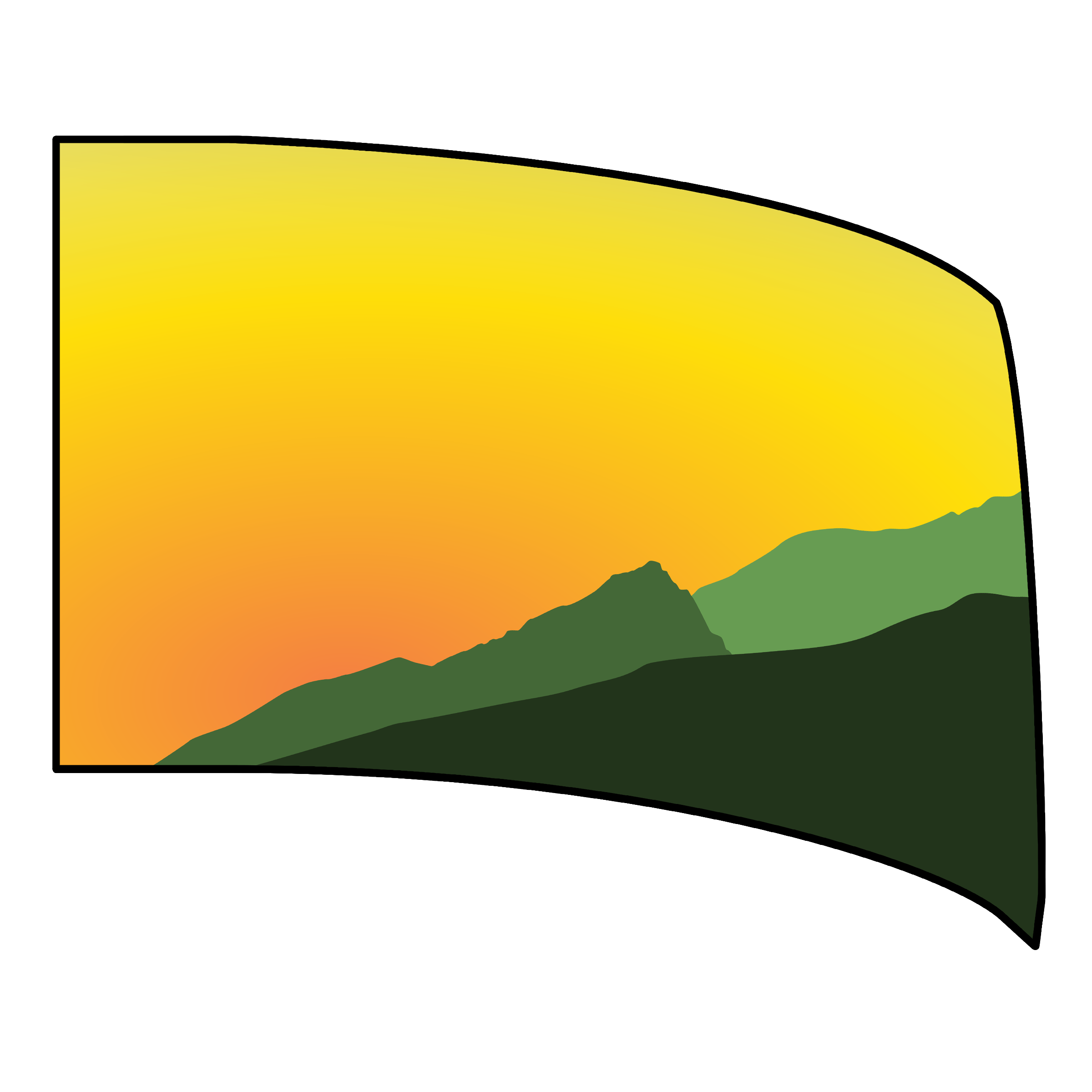 The Climb - Standard Flag 2