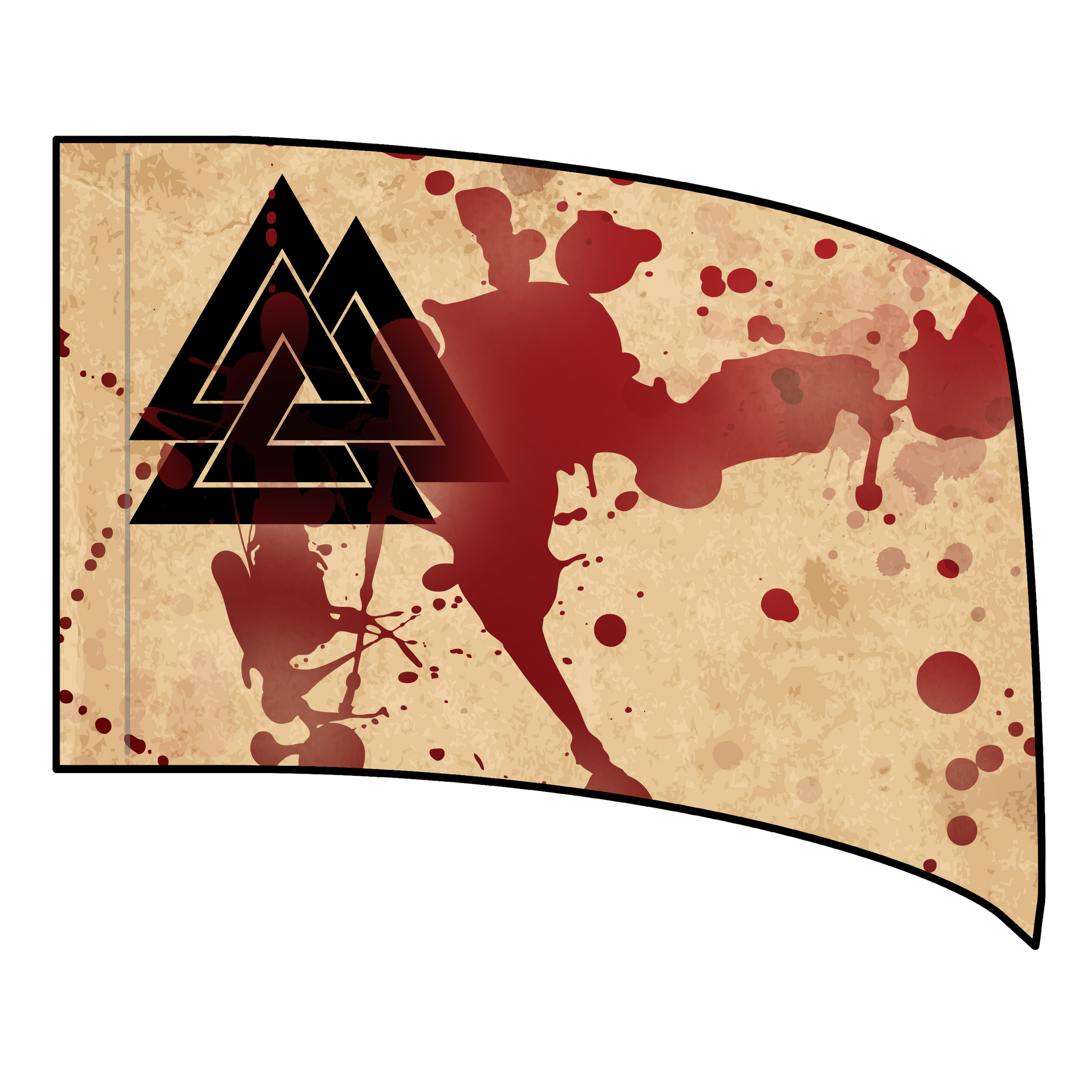 Voyage To Valhalla - Standard Flag 2